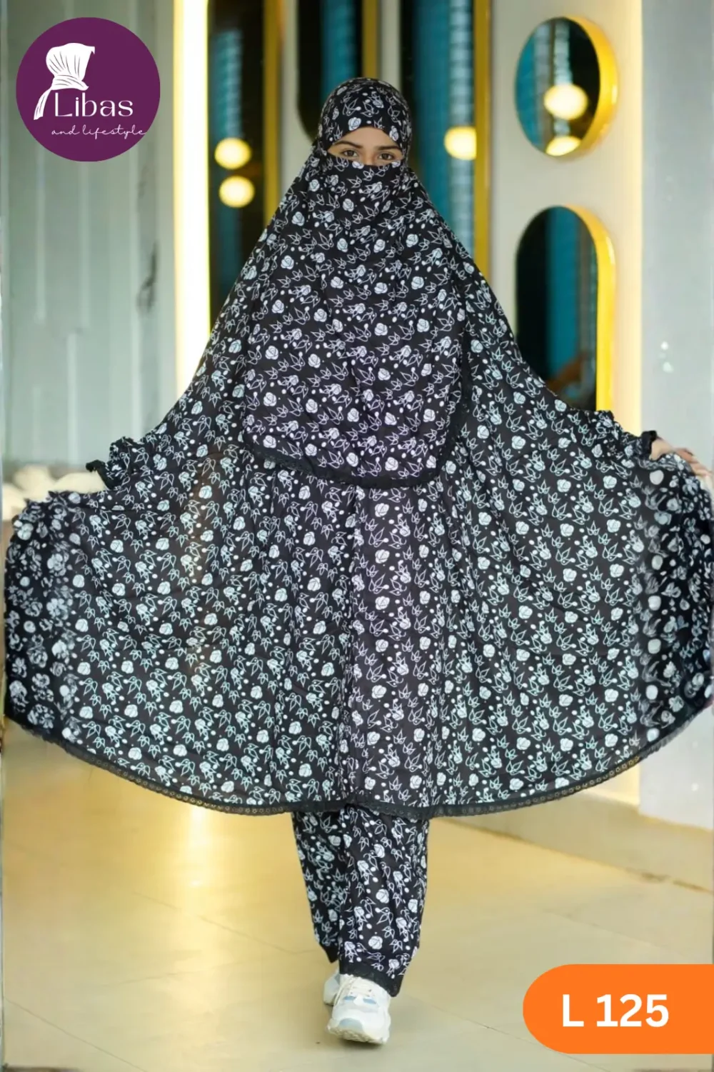 Khimar and Plazu Set - Image 2