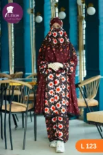 Khimar and Plazu Set